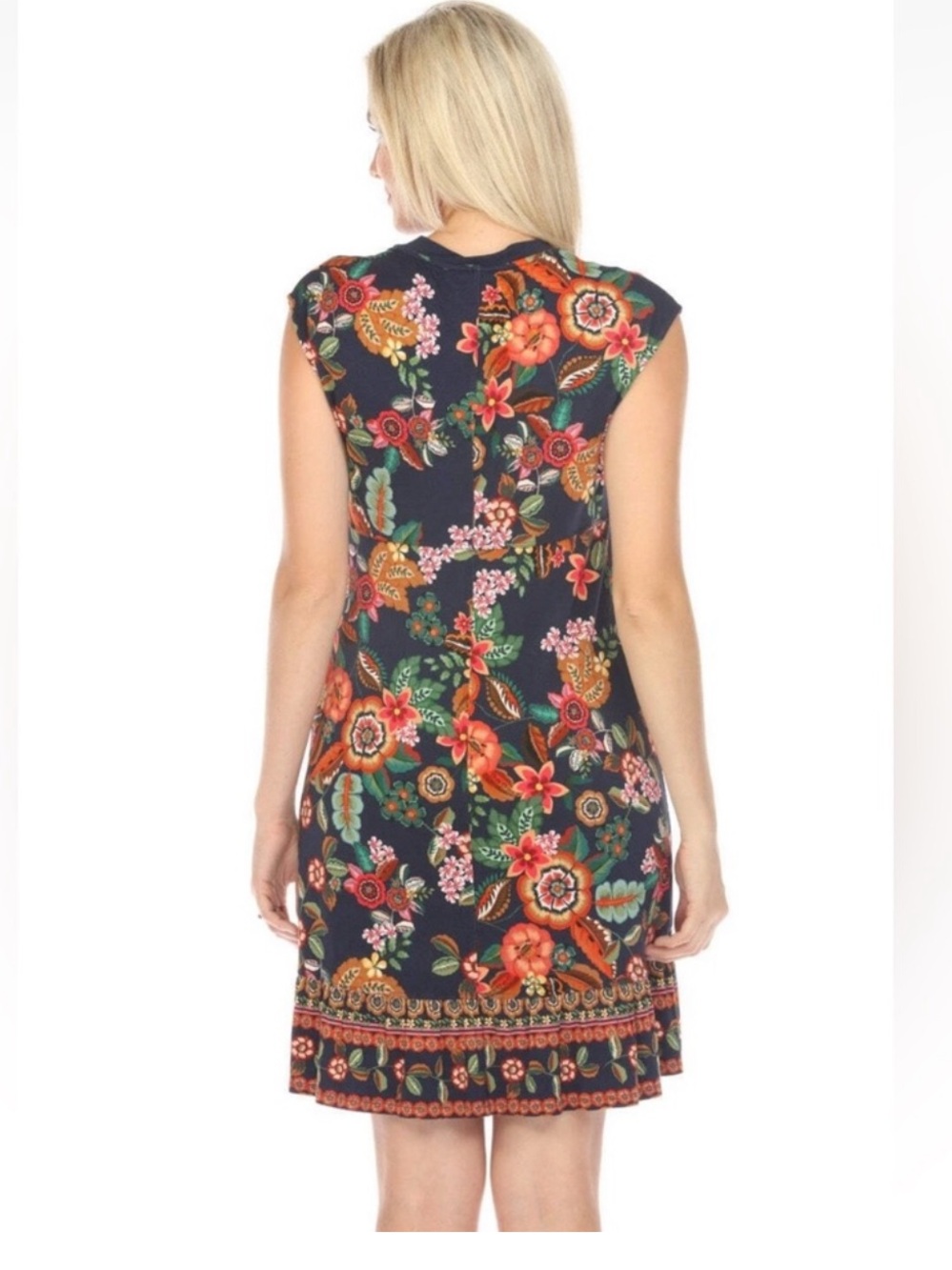 NWT JOHNNY WAS The Janie Clarkwood Favorite Tank Tiered Dress - Picture 6 of 6